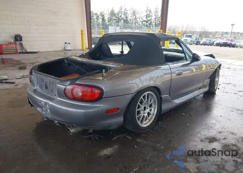 2004 Mazda Mazdaspeed Mx-5 Miata Cloth from USA, damaged, VIN JM1NB354940407026